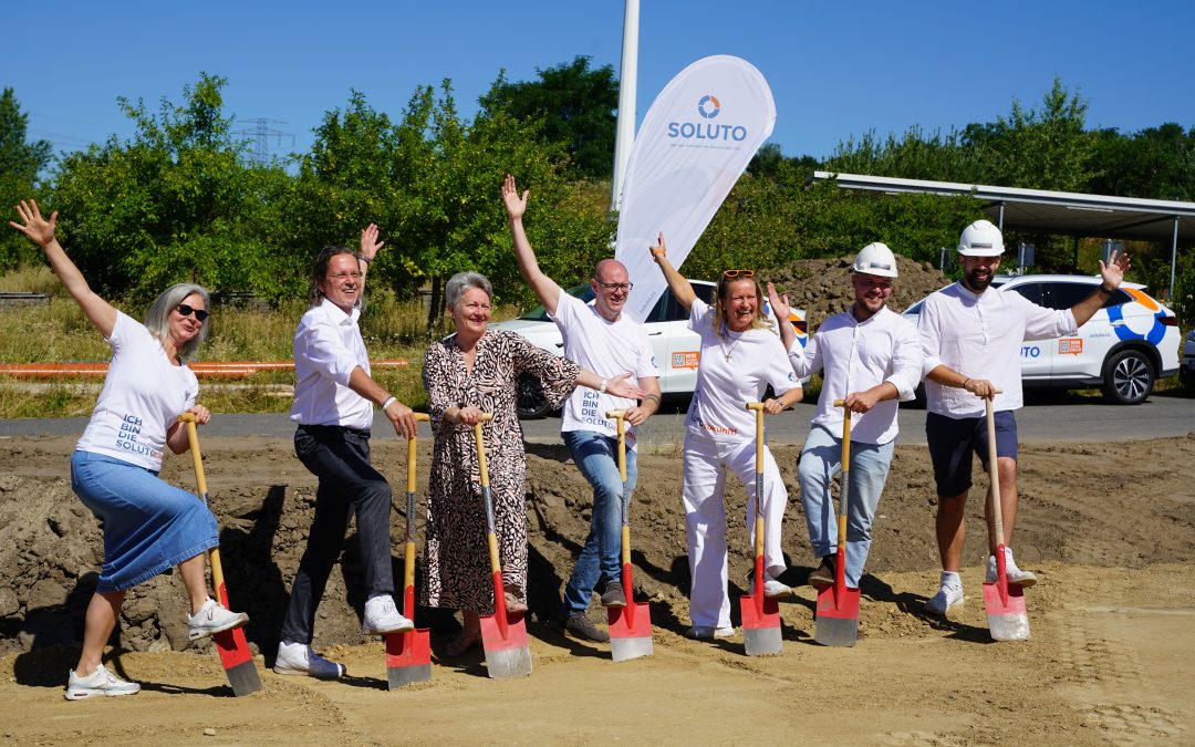 Spatenstich für unsere neue Franchise-Zentrale in Tresdorf