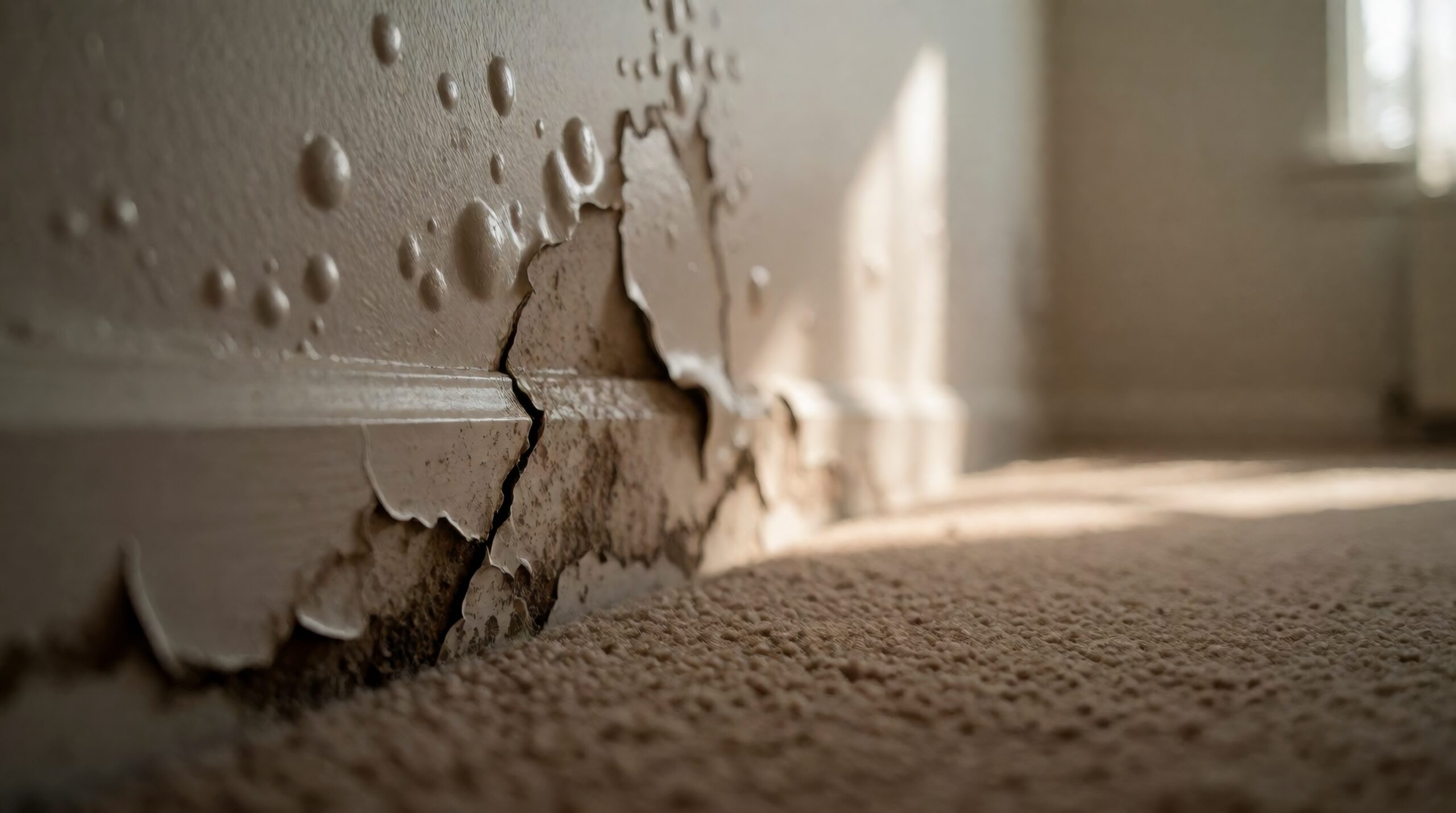 Wasserschaden Wand